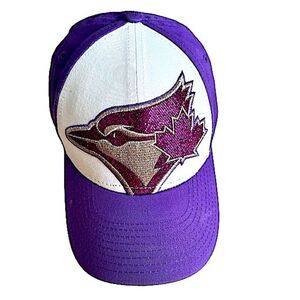 New Era Toronto Blue Jays Purple Embellished Youth Baseball Hat
